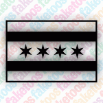 Chicago Flag - Small