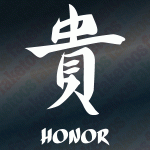 Kanji - Honor