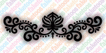 Lotus Henna Stamp