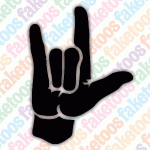 Love You Sign