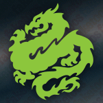 Tribal Dragon - Green